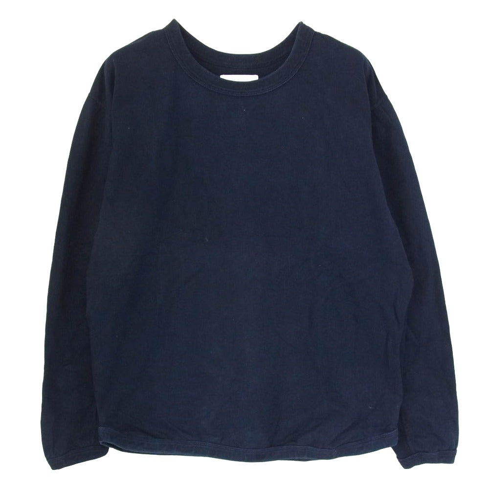 FULLCOUNT フルカウント インディゴ 長袖 カットソー ネイビー系 40【中古】
