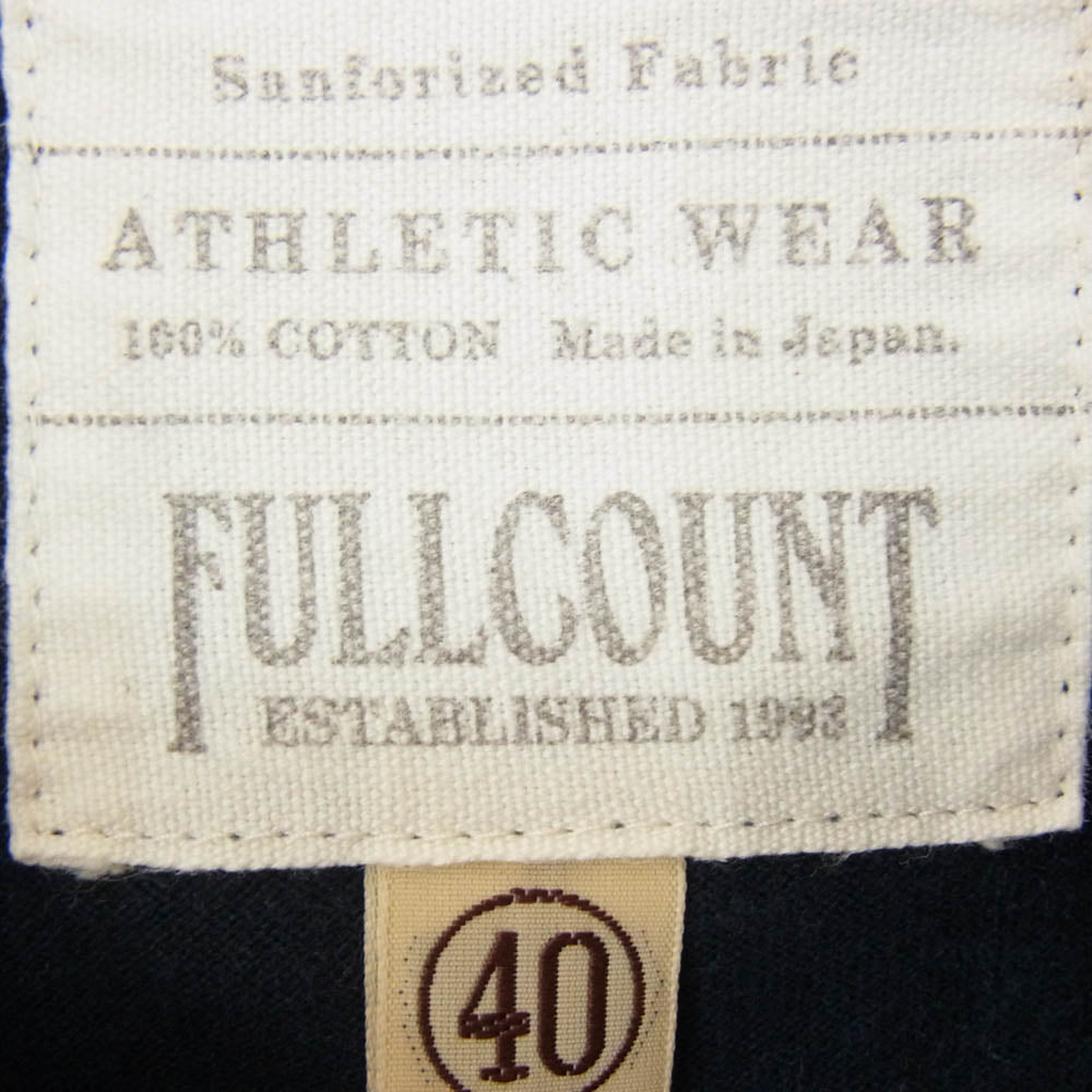 FULLCOUNT フルカウント インディゴ 長袖 カットソー ネイビー系 40【中古】