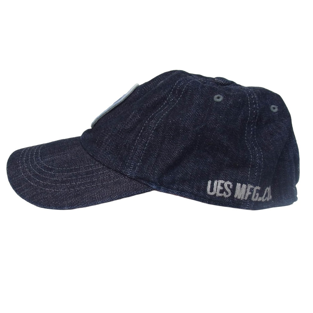 UES ウエス GOOS START wear well インディゴ キャップ インディゴブルー系【中古】