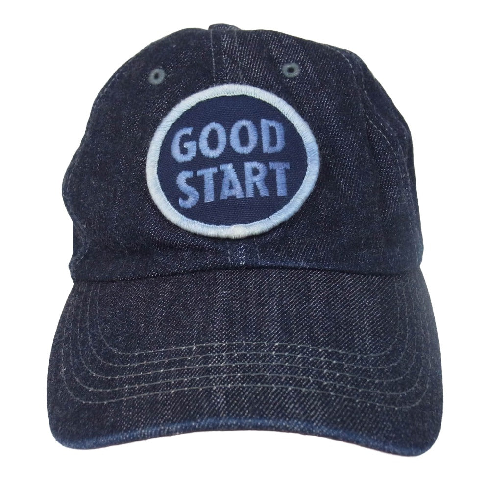 UES ウエス GOOS START wear well インディゴ キャップ インディゴブルー系【中古】