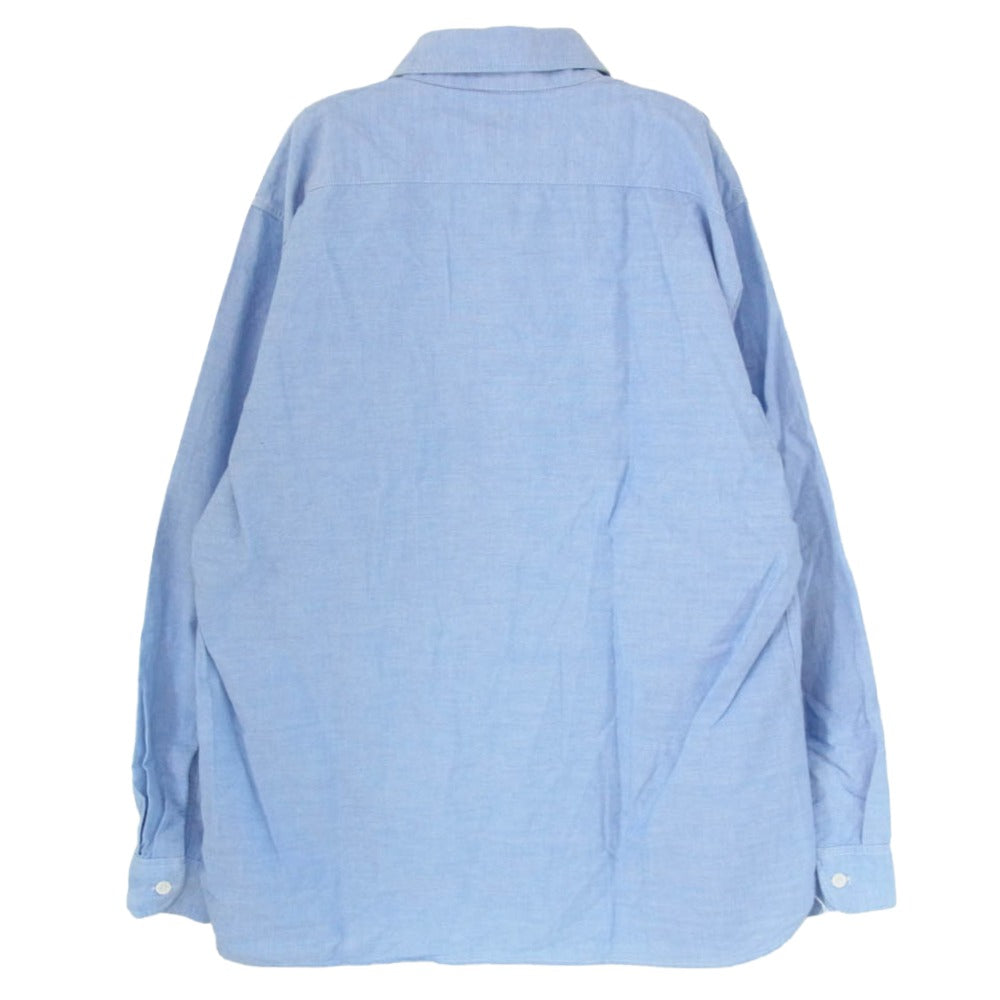 Buzz Rickson's バズリクソンズ BR28824 COTTON OXFORD CLOTH 4oz オックスフォード 長袖 シャツ インディゴブルー系 16【中古】