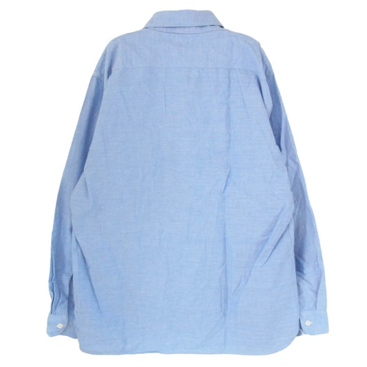 Buzz Rickson's バズリクソンズ BR28824 COTTON OXFORD CLOTH 4oz オックスフォード 長袖 シャツ インディゴブルー系 16【中古】