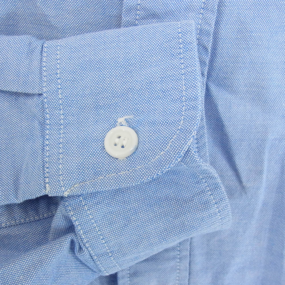 Buzz Rickson's バズリクソンズ BR28824 COTTON OXFORD CLOTH 4oz オックスフォード 長袖 シャツ インディゴブルー系 16【中古】