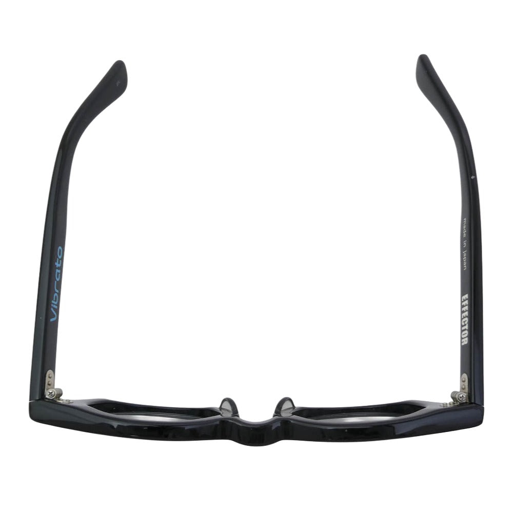 EFFECTOR エフェクター VIBRAT ビブラート アイウェア 眼鏡 メガネ 度入り ブラック系【中古】