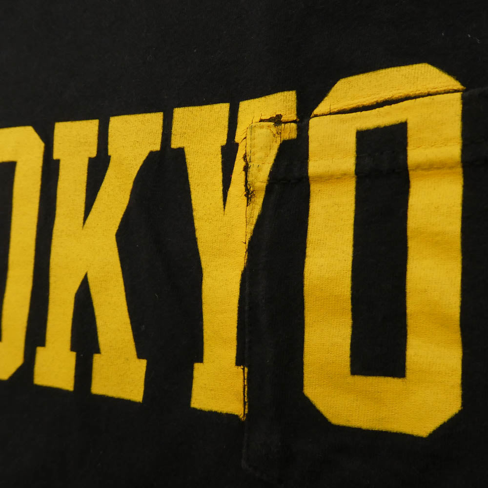 STUSSY ステューシー TOKYO 東京限定 プリント クルーネック 半袖 Tシャツ ブラック系 M【中古】