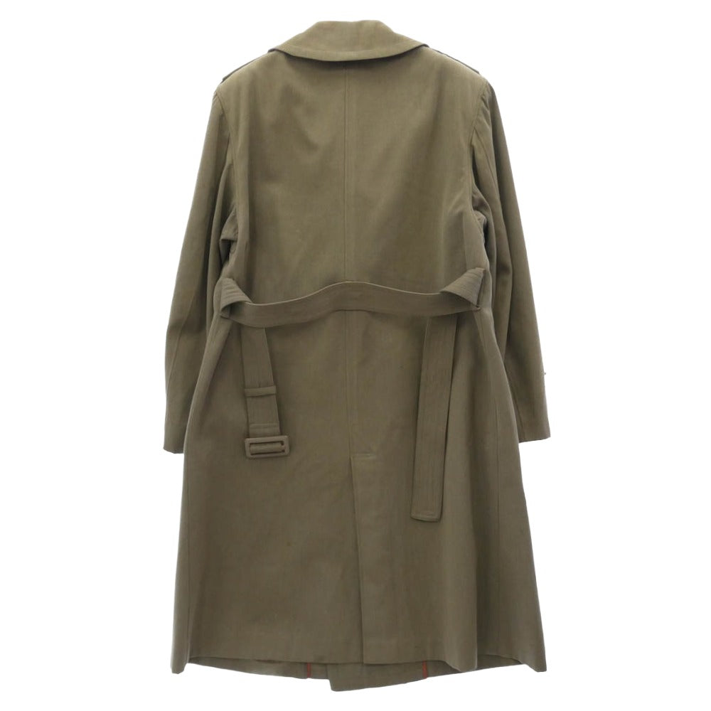 米軍 50s 米軍実物 M-1950 ウール オーバーコート カーキ系 40【中古】