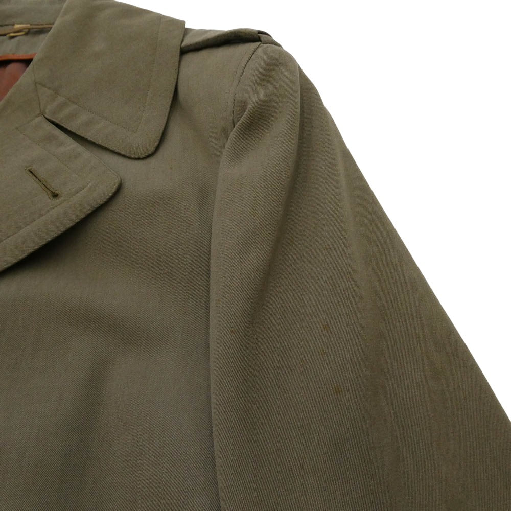 米軍 50s 米軍実物 M-1950 ウール オーバーコート カーキ系 40【中古】