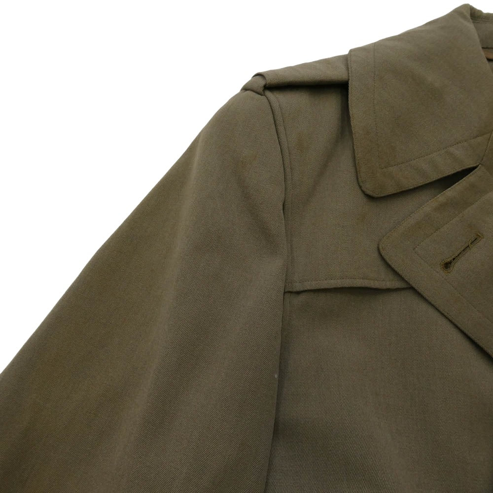 米軍 50s 米軍実物 M-1950 ウール オーバーコート カーキ系 40【中古】