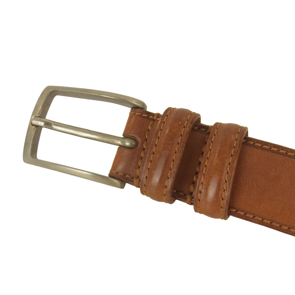 Felisi フェリージ 69916 LEATHER BELT レザー ベルト ブラウン系 42-75【中古】
