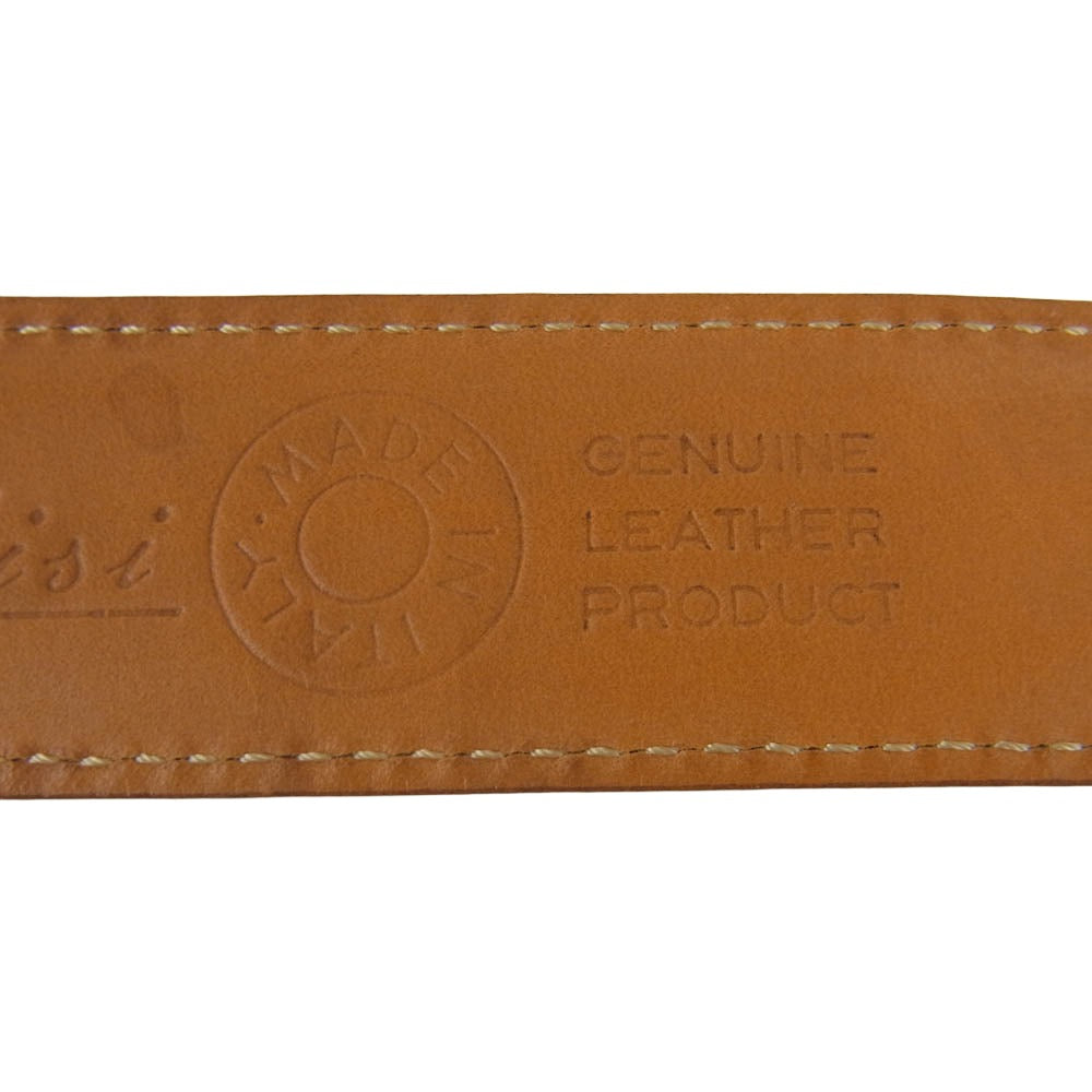 Felisi フェリージ 69916 LEATHER BELT レザー ベルト ブラウン系 42-75【中古】