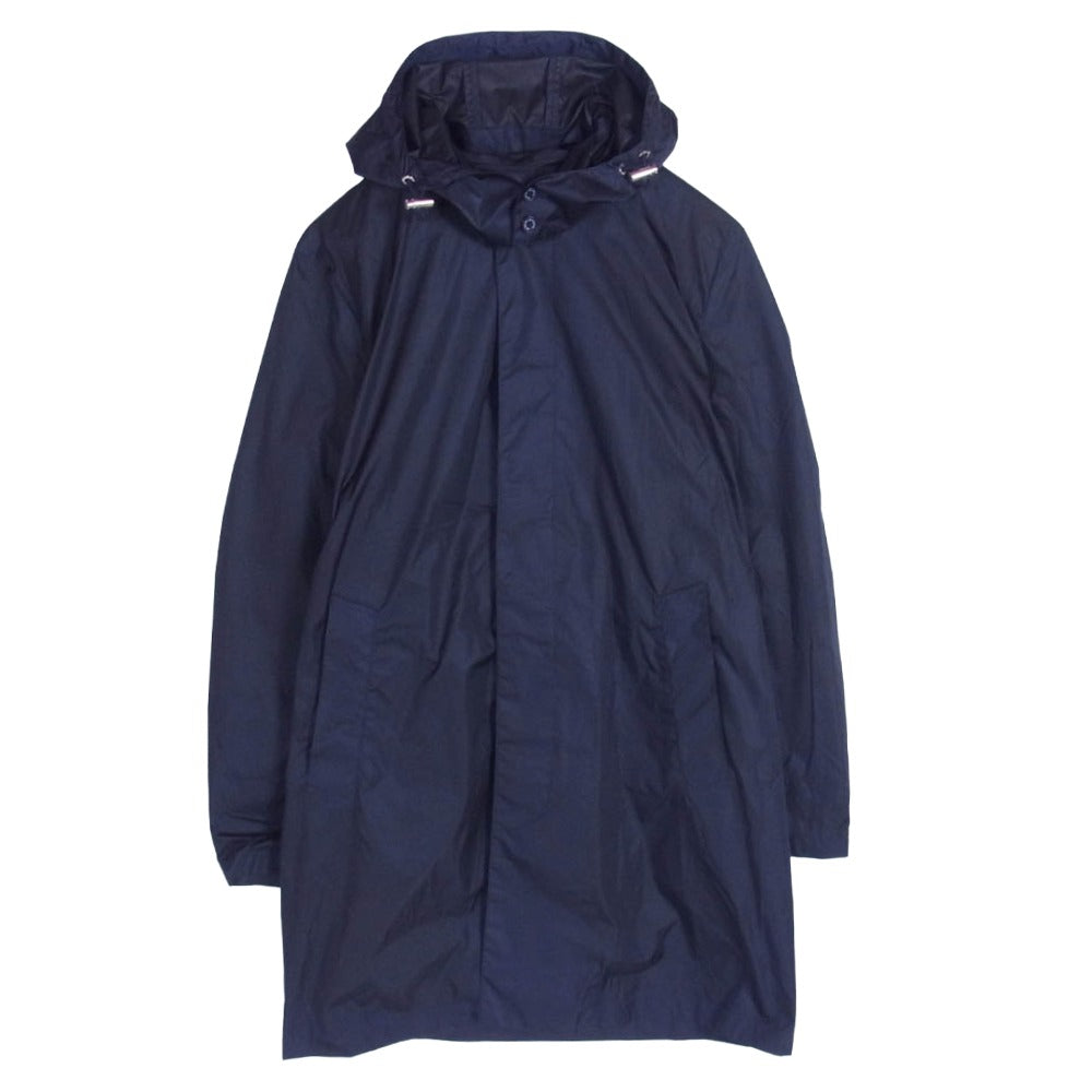 Mackintosh マッキントッシュ フード付き ナイロン レイン コート ネイビー系 36【中古】