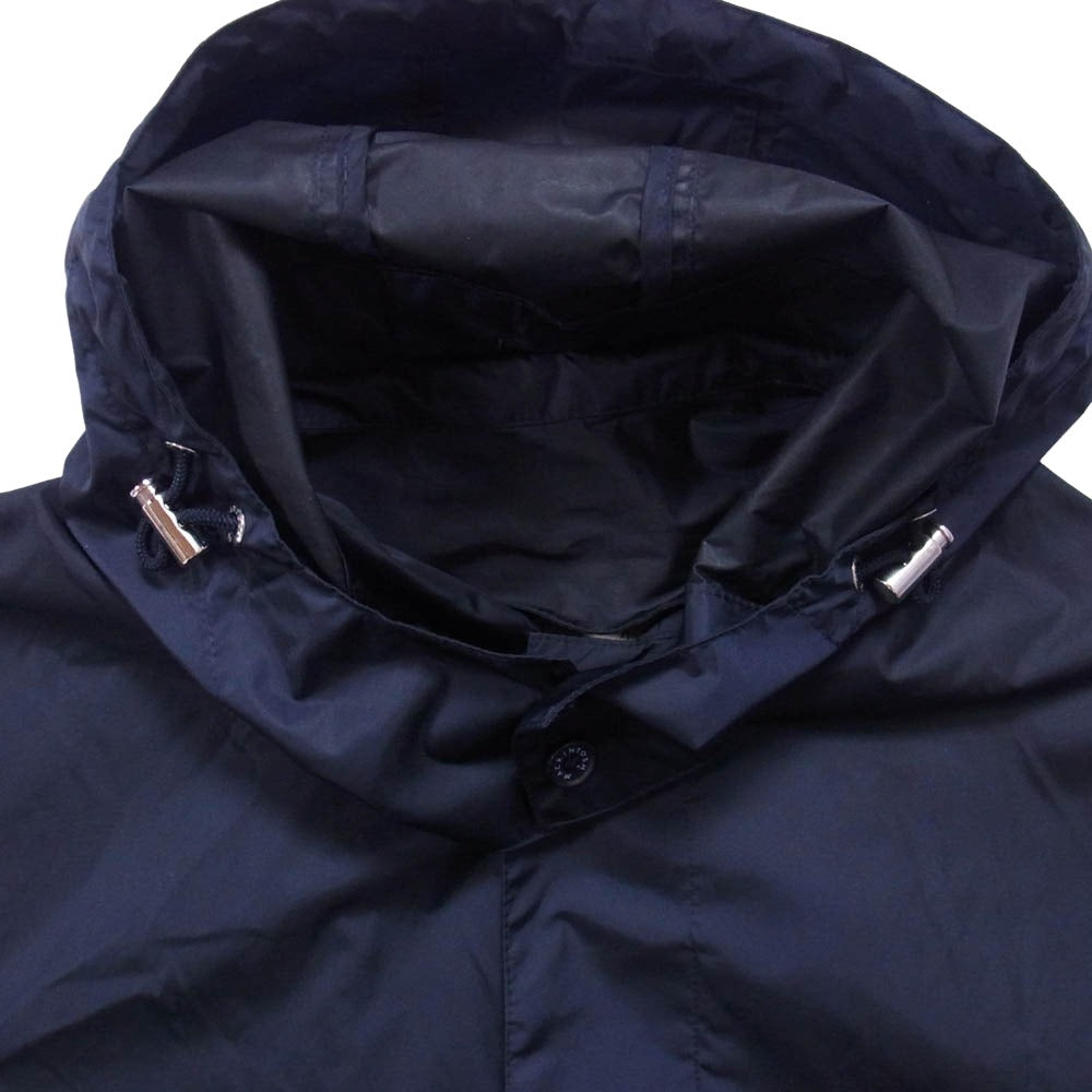 Mackintosh マッキントッシュ フード付き ナイロン レイン コート ネイビー系 36【中古】