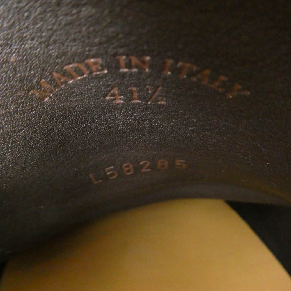 Loro Piana ロロピアーナ イタリア製 SUMMER WALK サマーウォーク スエード モカシン スリッポン シューズ ダークブラウン系 41.5【中古】