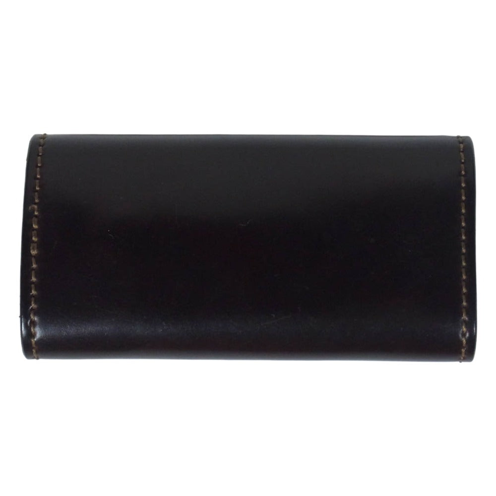 WILDSWANS ワイルドスワンズ タイガースブラザース別注 ホーウィンコードバン×Eサドルレザー CLIPPER2 クリッパー2 キーケース ダークブラウン系【中古】