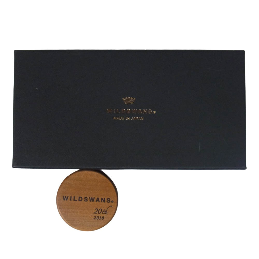WILDSWANS ワイルドスワンズ タイガースブラザース別注 ホーウィンコードバン×Eサドルレザー CLIPPER2 クリッパー2 キーケース ダークブラウン系【中古】