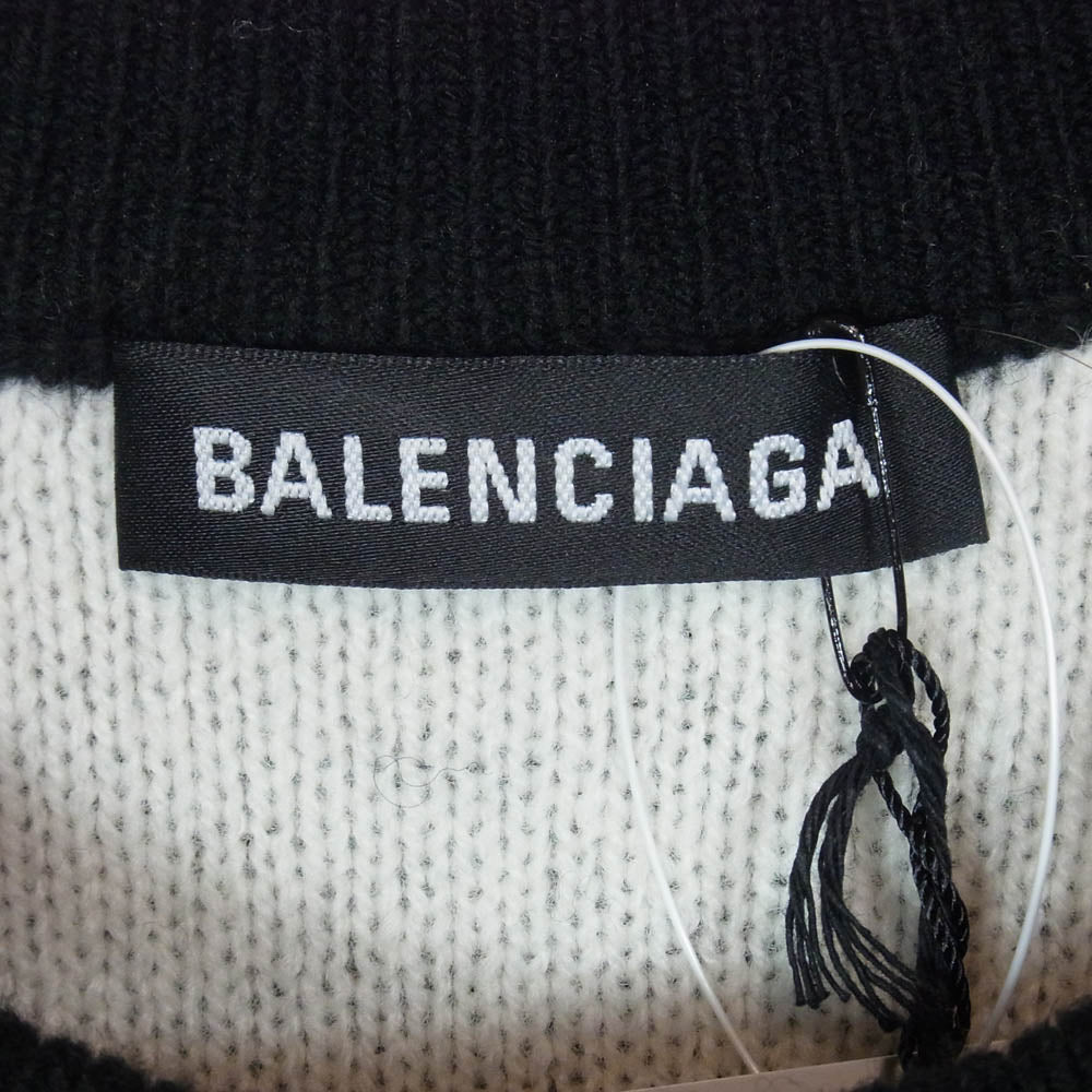 BALENCIAGA バレンシアガ 20AW 648433 オールオーバーロゴ セーター