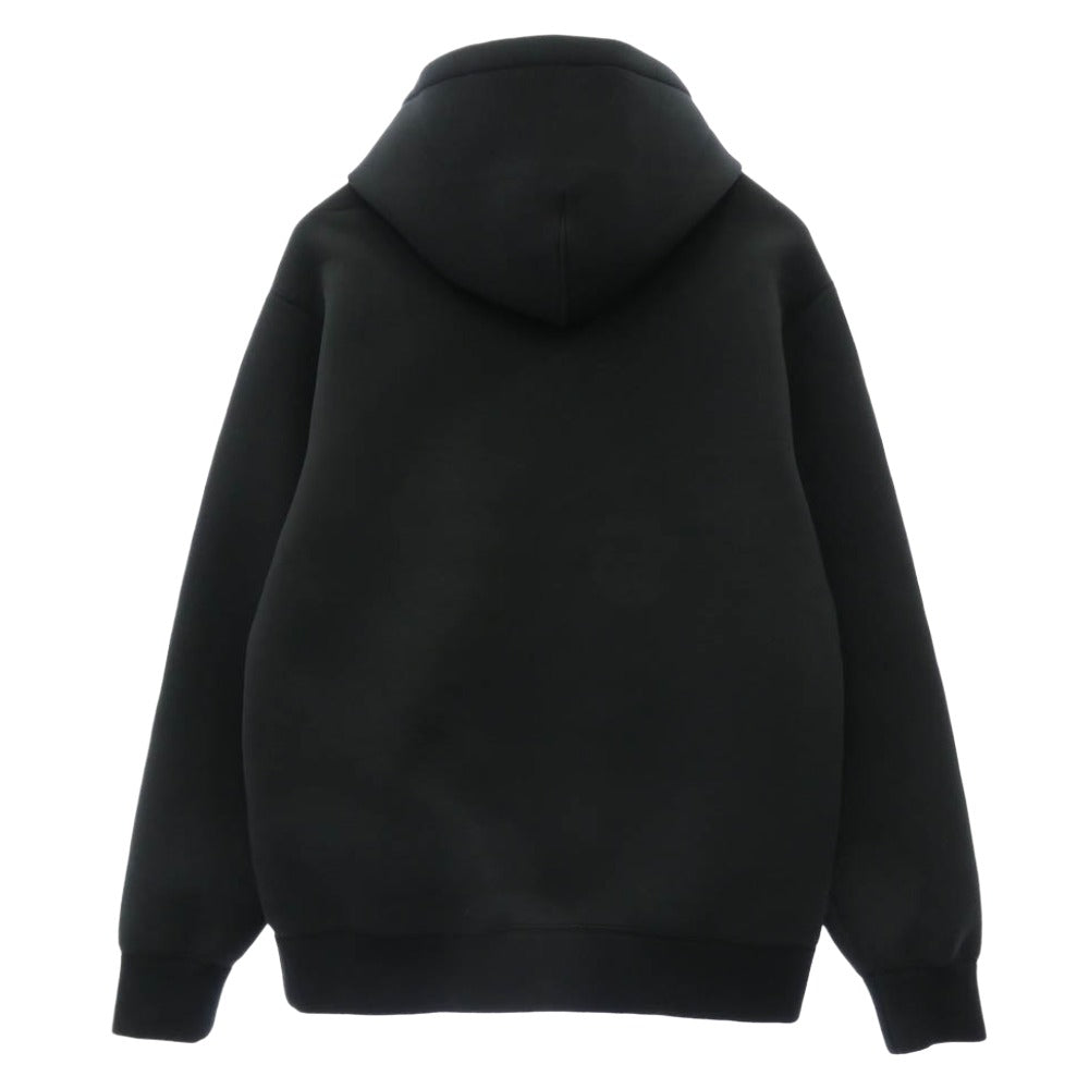 GUCCI グッチ 824343 XJG70 ジャージー フーディー スウェットシャツ プルオーバー パーカー ブラック系 M【中古】