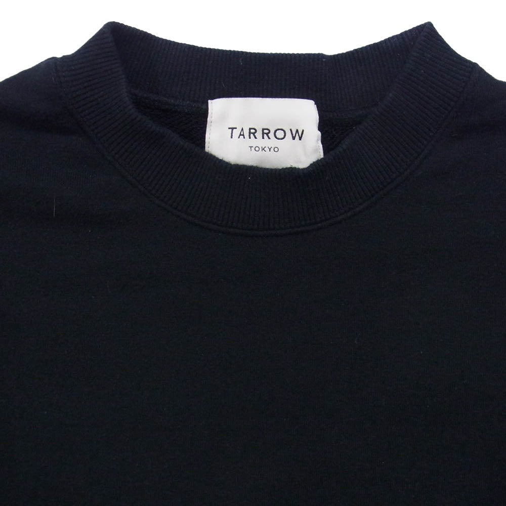 タロウトウキョウ BI2201005 WIDE CREW NECK P/O ワイド クルーネック プルオーバー スウェット ブラック系 L【中古】