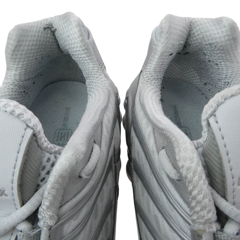 NIKE ナイキ Women's Shox TL Pure Platinum and Metallic Silver ウィメンズ ショックス TL ピュアプラチナム アンド メタリックシルバー ローカット スニーカー シルバー系 27cm【中古】