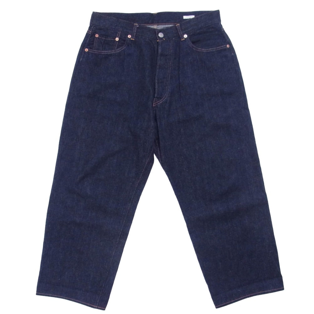 COMOLI コモリ 24SS Z01-03003 5P デニムパンツ インディゴブルー系 1【中古】