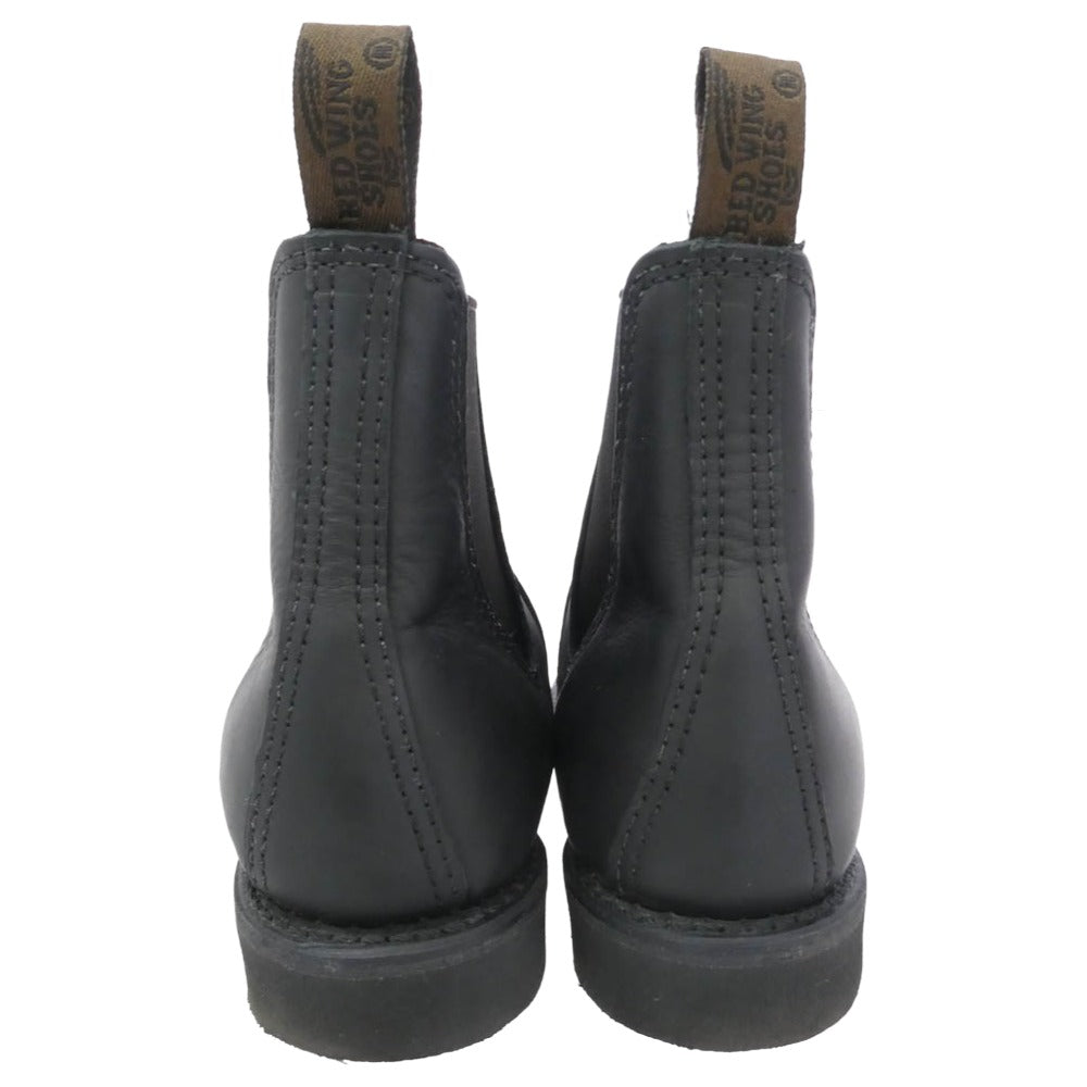 RED WING レッドウィング USA製 3194 Classic Chelsea クラシック チェルシー サイドゴア ブーツ ブラック系 26cm【中古】