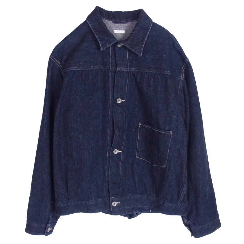COMOLI コモリ 24SS Z01-07003 シルクネップ キャップ 帽子 ブラック系