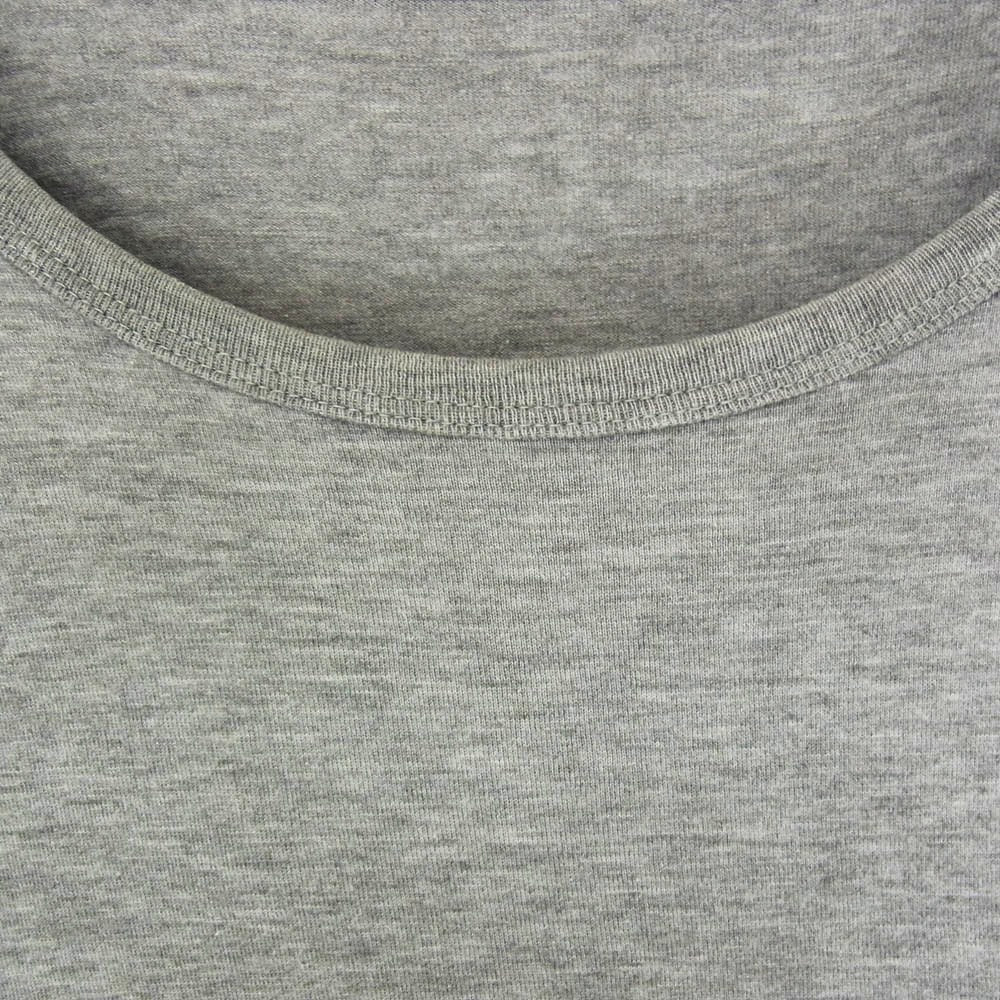 VISVIM ビズビム 0113305009001 リネンパイピング 半袖 Tシャツ グレー系 3【中古】