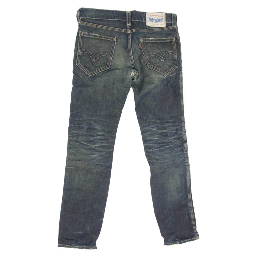 Levi's リーバイス NE506-0001 コットン ストレート デニム パンツ インディゴブルー系 32【中古】