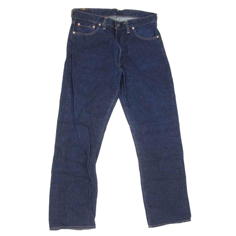 Levi's リーバイス バレンシア工場製 USA製 ボタン裏555 551ZXX セルビッチ デニム パンツ インディゴブルー系 34【中古】