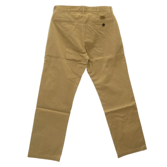 Supreme シュプリーム 09SS Chino Pants ボタンフライ チノ ワーク ロング パンツ ベージュ系 32【中古】