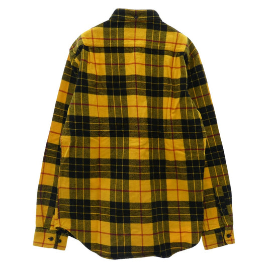 Supreme シュプリーム 13AW ワングラム期 Tartan Flannel Shirt タータン チェック ボタンダウン フランネル 長袖 シャツ M【中古】