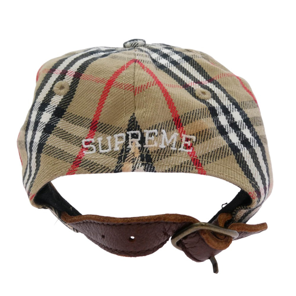 Supreme シュプリーム 22SS × Burberry Denim 6 Panel バーバリー