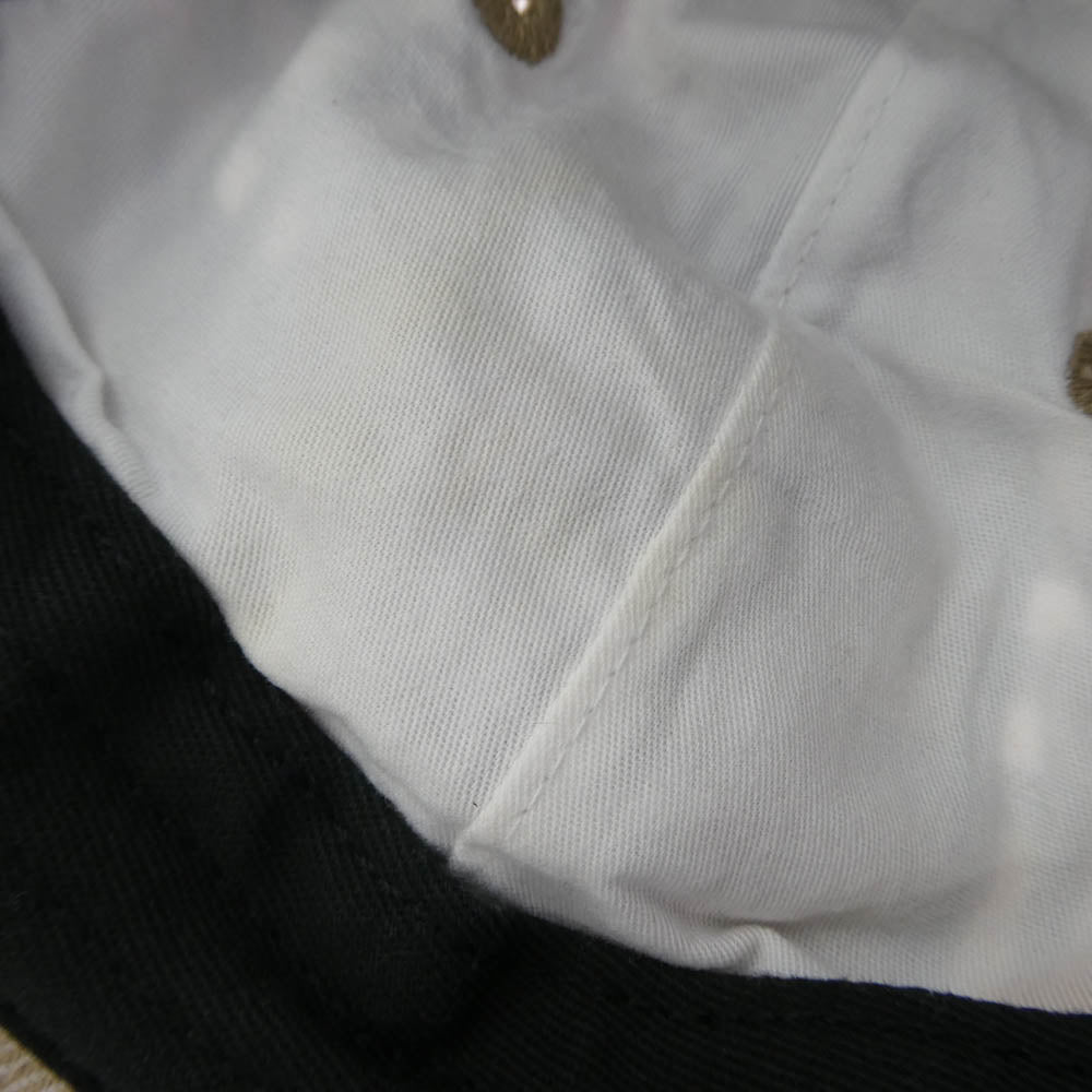 Supreme シュプリーム 22SS × Burberry Denim 6 Panel バーバリー デニム シックス パネル キャップ ノバチェック 帽子 ベージュ系 マルチカラー系【中古】
