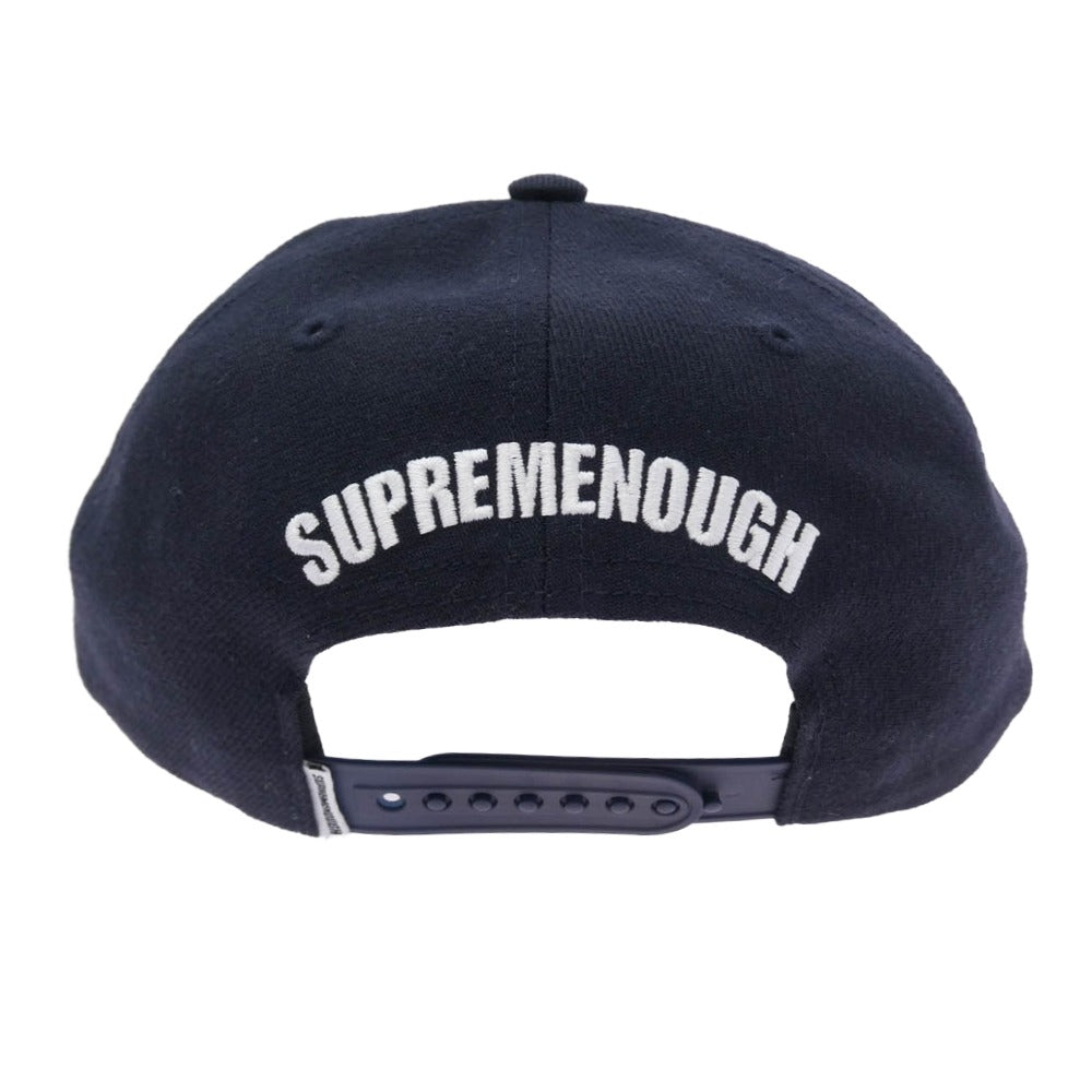 Supreme シュプリーム 25SS x GOODENOUGH 6 Panel Navy グッドイナフ シックス パネル キャップ 帽子 ネイビー系【美品】【中古】