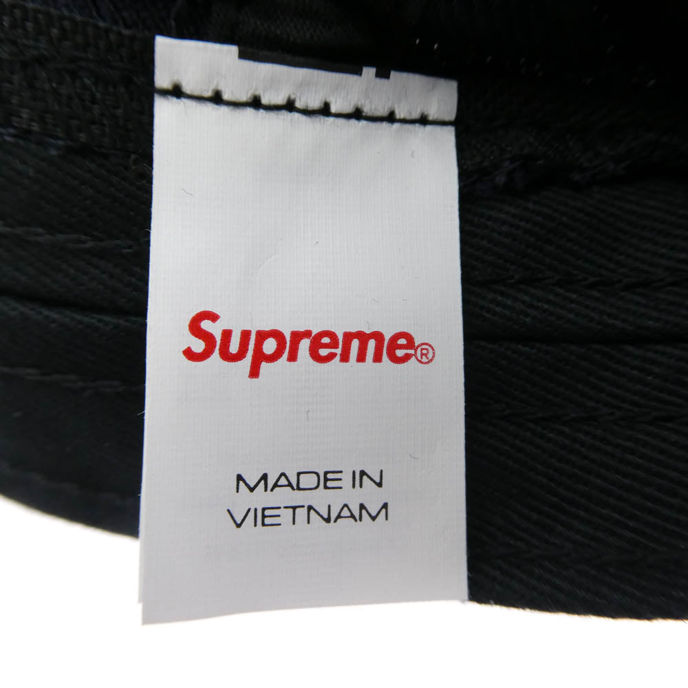 Supreme シュプリーム 25SS x GOODENOUGH 6 Panel Navy グッドイナフ シックス パネル キャップ 帽子 ネイビー系【美品】【中古】