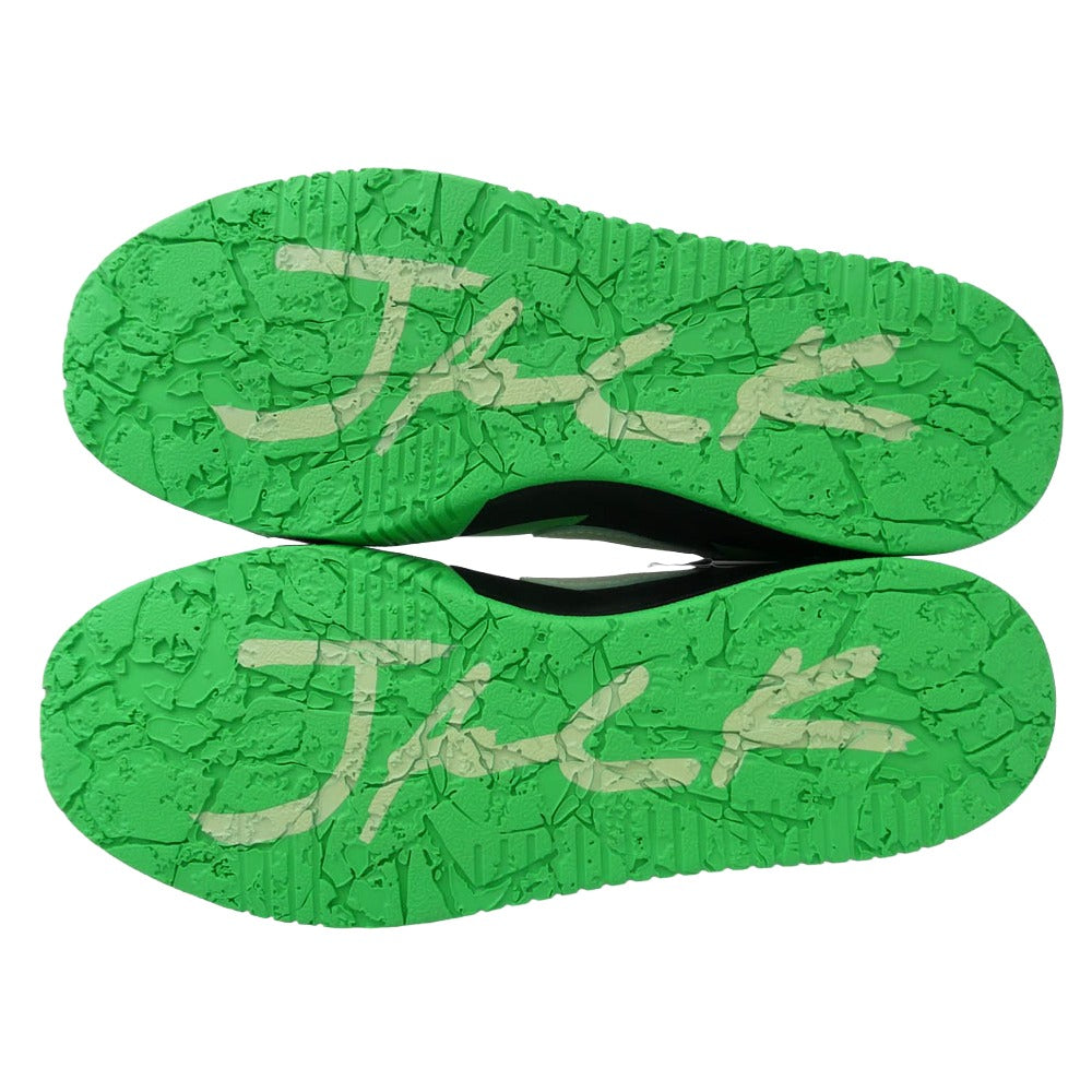 NIKE ナイキ IM9113-300 【フェイクバスターズ鑑定済】×Travis Scott Jordan Jumpman Jack CJ1 T-Rexx Green Sparkトラヴィススコット ジョーダン ジャンプマン ジャック CJ1 T-Rexx グリーンスパーク ローカット スニーカー グリーン系 ブラック系 27.5cm【新古品】【未使用】【中古】