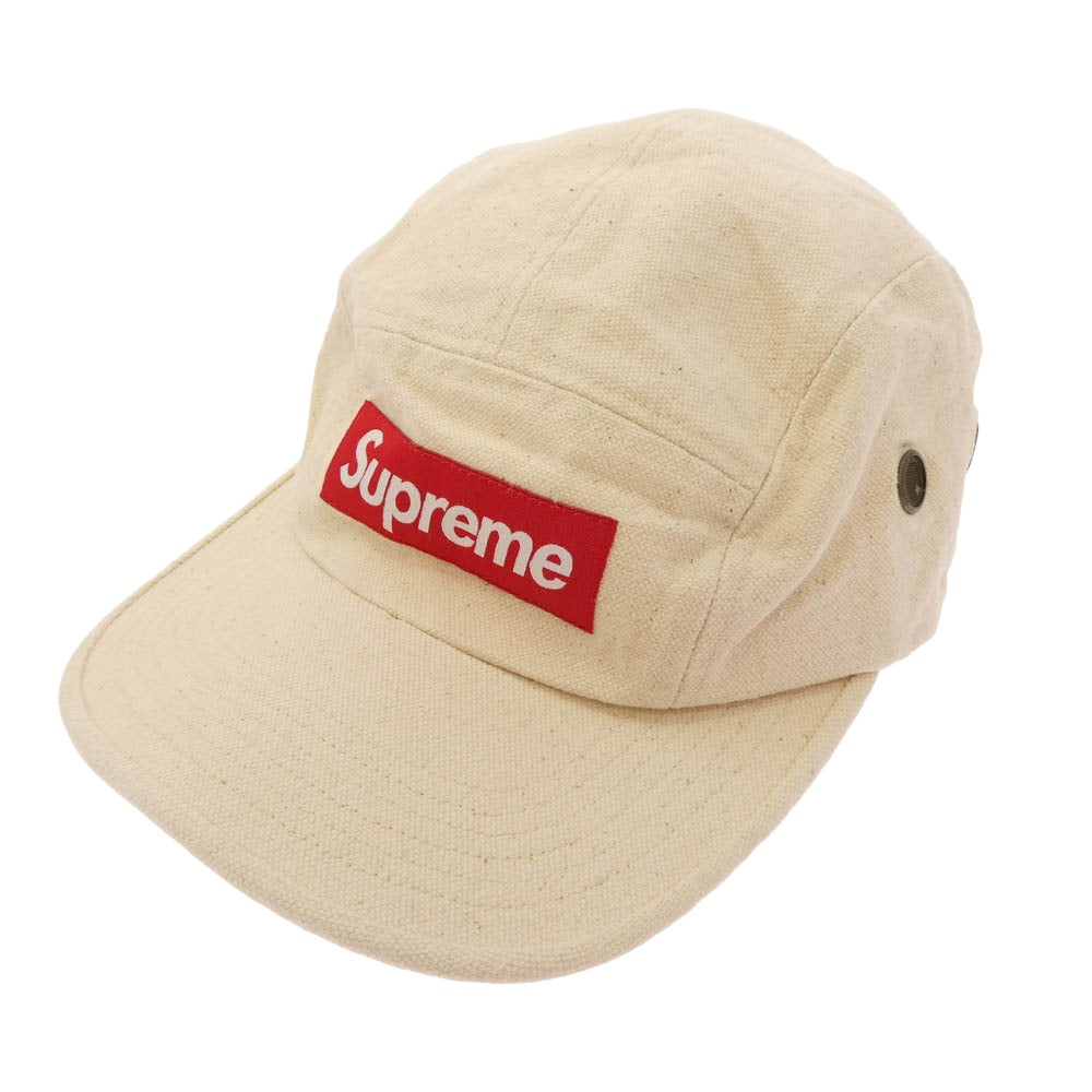 Supreme シュプリーム 20SS Field Camp Cap Natural フィールド キャンプ キャップ 帽子 アイボリー系【中古】