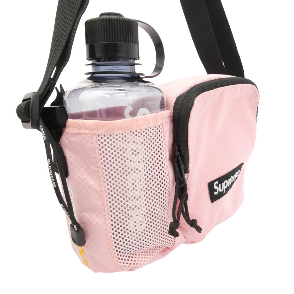 Supreme シュプリーム 22SS Side Bag サイド バッグ ショルダーバッグ ボトル付き ピンク系 ブラック系【中古】