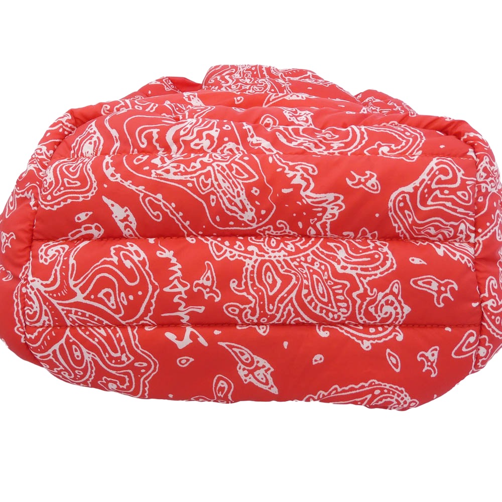 Supreme シュプリーム 22AW Puffer Backpack Red Paisley パファー ペイズリー バックパック リュック バッグ レッド系【中古】