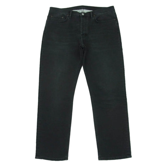 ACNE STUDIOS アクネストゥディオズ B00172 River リバー デニム パンツ イタリア製 ダークグレー系 EUR 33 32【中古】
