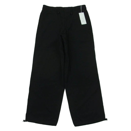 ATON エイトン PR.AG.GM.0109 HIGH TWIST NYLON UTILITY PANTS ナイロン ユーティリティ パンツ ブラック系 005 48 06【中古】