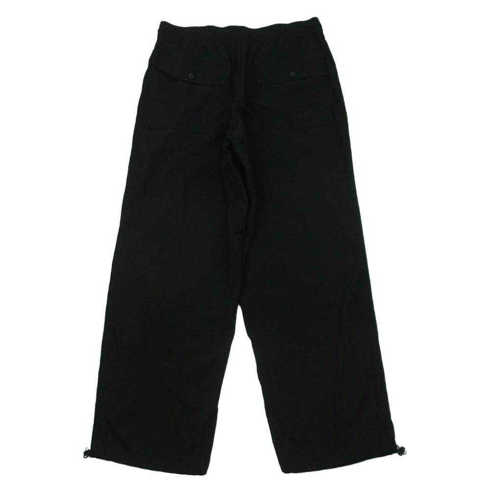 ATON エイトン PR.AG.GM.0109 HIGH TWIST NYLON UTILITY PANTS ナイロン ユーティリティ パンツ ブラック系 005 48 06【中古】