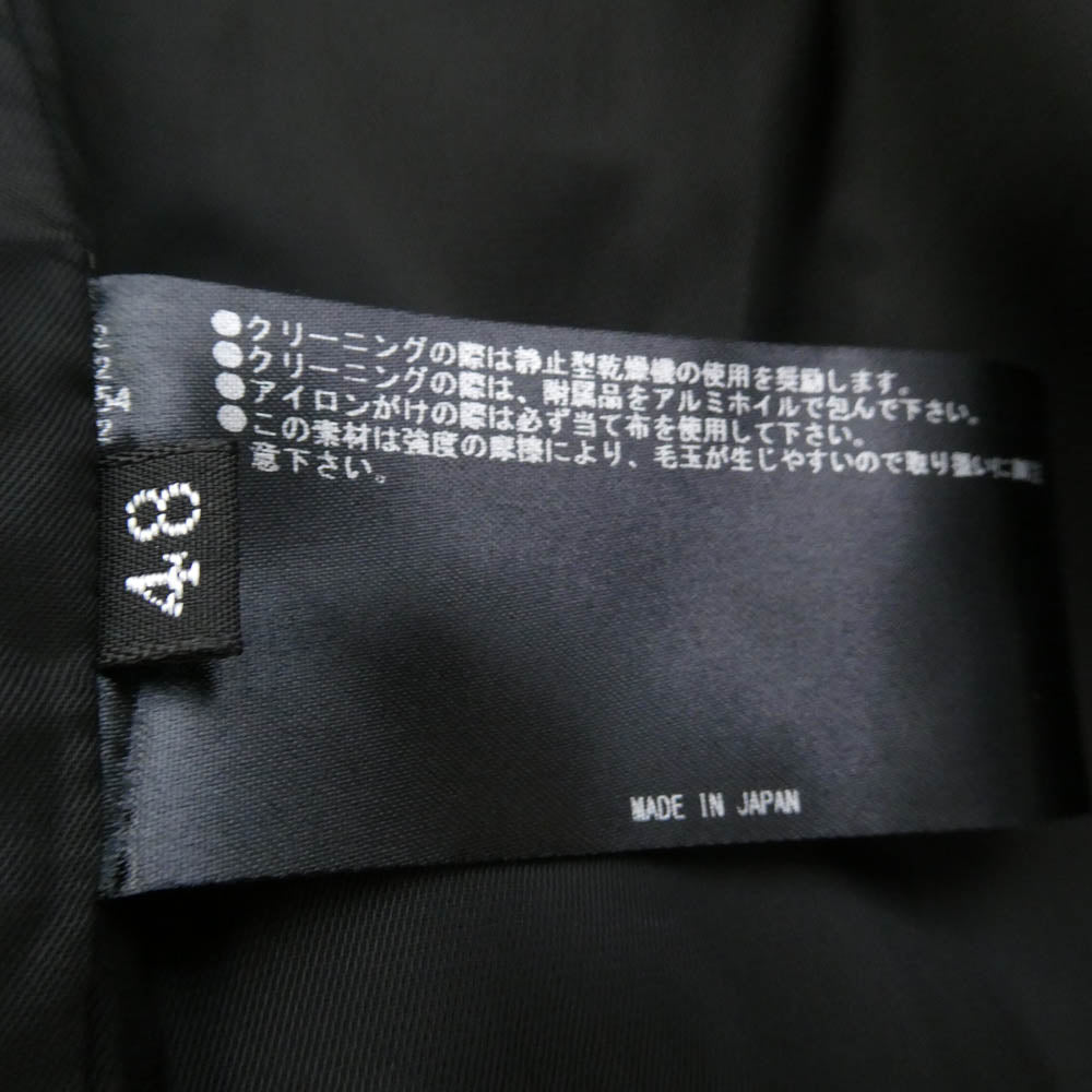 THE RERACS ザリラクス 24AW 24FW-RECT-424-TSP-J ウール チェスター コート ブラック系 48【中古】