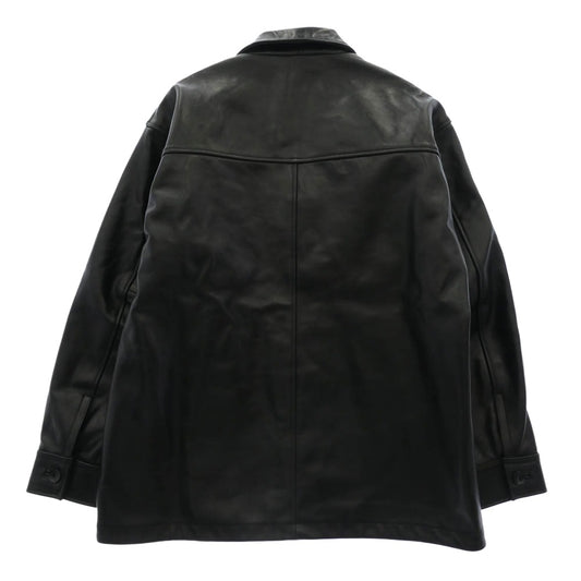 schott ショット 782-6150007 レザー ジャケット カーコート ブラック系 L【中古】