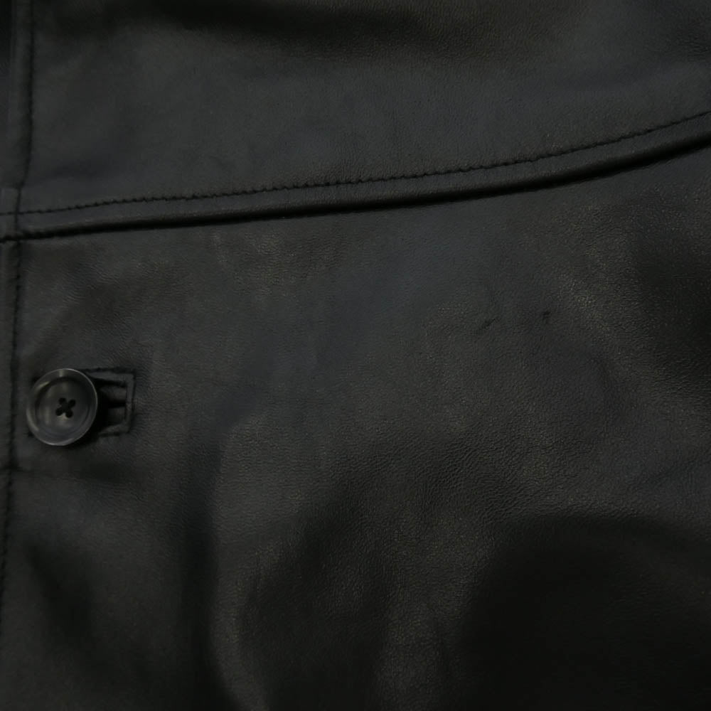 schott ショット 782-6150007 レザー ジャケット カーコート ブラック系 L【中古】