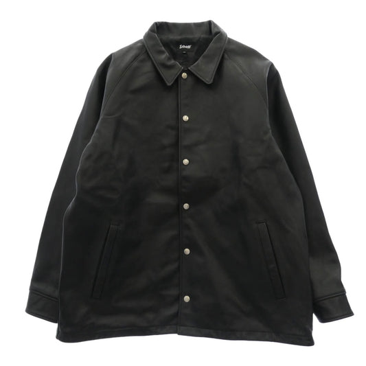 schott ショット 782-3950081 SHEEP COACH JACKET シープレザー コーチ ジャケット ブラック系 2XL【中古】