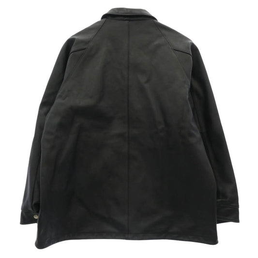 schott ショット 782-3950081 SHEEP COACH JACKET シープレザー コーチ ジャケット ブラック系 2XL【中古】