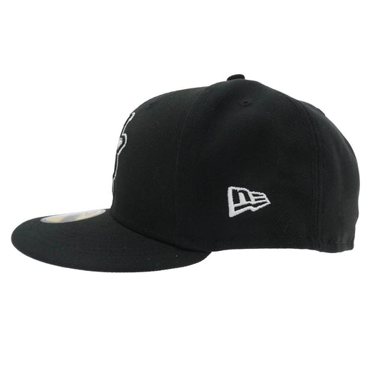 Supreme シュプリーム 22SS × New Era Goat New Era 59FIFTY Black ゴート 刺繍 ニューエラ ベースボールキャップ ブラック系 60.6cm【新古品】【未使用】【中古】