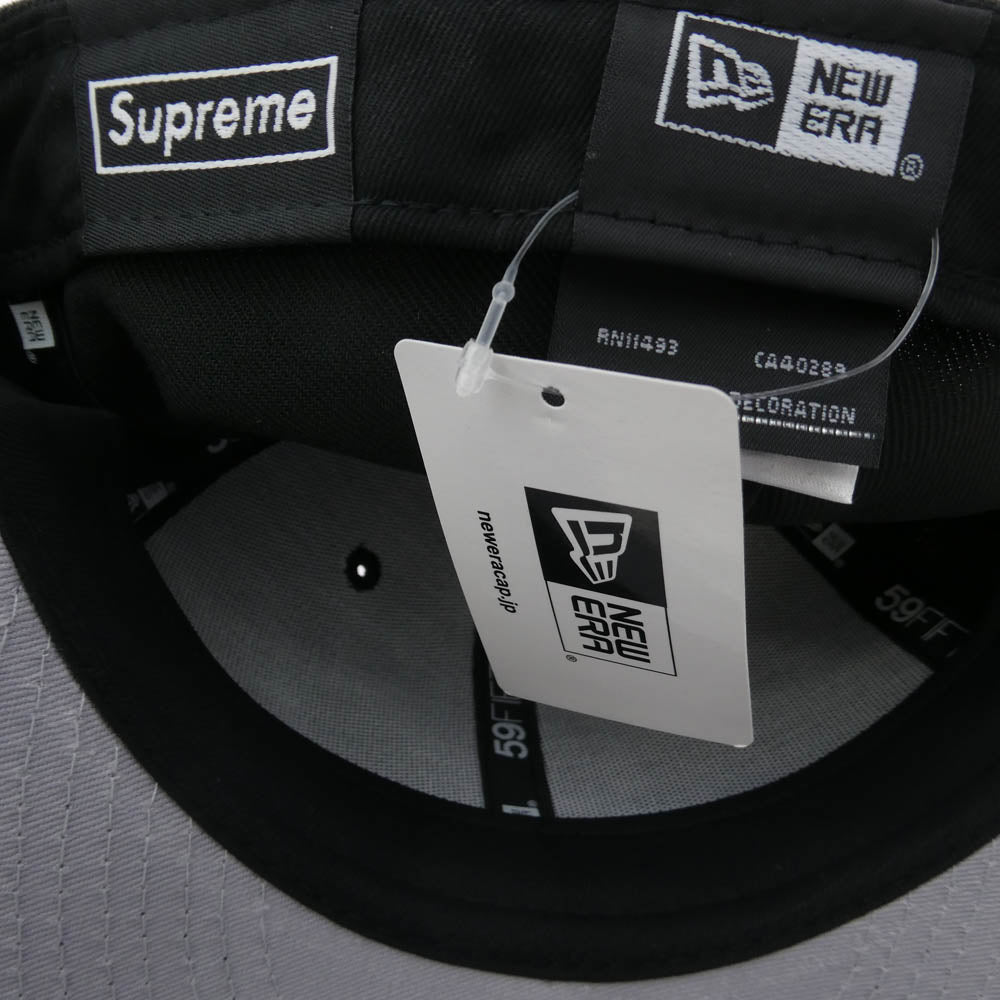 Supreme シュプリーム 22SS × New Era Goat New Era 59FIFTY Black ゴート 刺繍 ニューエラ ベースボールキャップ ブラック系 60.6cm【新古品】【未使用】【中古】