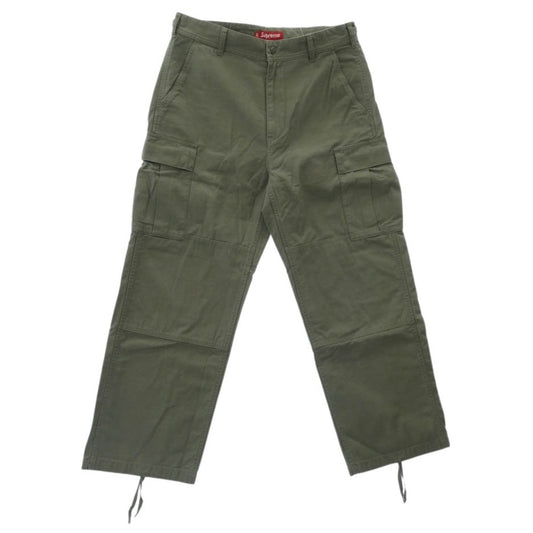 Supreme シュプリーム 24SS Cargo Pant ６ポケット コットン カーゴ パンツ カーキ系 32【美品】【中古】